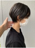 丸みショート　ショートボブ　20代　30代　40代