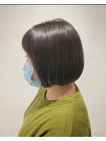 インナーネイビーボブ