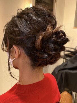 リール ヘアーアンドカンパニー(Rire Hair&Co.) アップスタイル / セミロング