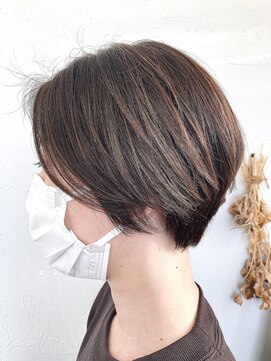 ヘアスタジオ ブリエ(HAIR STUDIO BRILLER) 2022 S/S ハンサムショート × ベージュ ×ハイライト