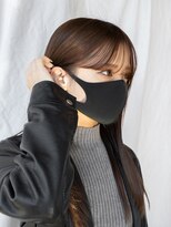 【白川】20代30代40代シースルーバングパールミルクティー231.29