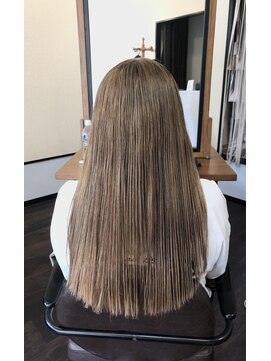 リピュア(Re:PURe) **アッシュベージュロングダブルカラー**