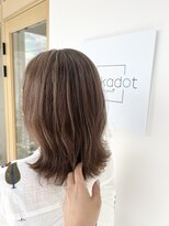 ポルカドット 豊橋店(Polkadot)&nbsp;ハイライト×ベージュ×グレイカラー