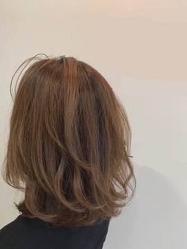 ヘアブランコブランコ 横浜(hair blanco_blanco) 似合わせカット/くびれヘア/デザインカラー/艶ボルドー[横浜駅]