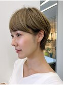 30代40代 広尾 麻布 大人ショート ショートヘア 小顔