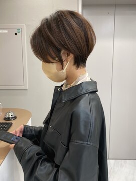 ロンドソレイユ 池袋(Lond soleil) ショート/前髪/グレーベージュ×ブリーチなし/髪質改善[池袋]