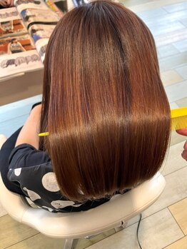 ヘアークラフト アニー 南郷18丁目店(HAIR CRAFT Annie)の写真/【X トリートメント】リンゴ幹細胞ケア!毛髪の限界値を突破！