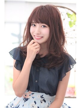 アディクト イースト 東陽町東口(addict EAST) あざと可憐いラズベリーピンク＿ロング＿韓国［東陽町]