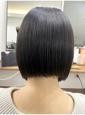 くびレイヤーグレーベージュニュアンスカラー白髪染め白髪ぼかし