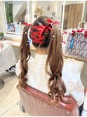 ツインヘアメ♪