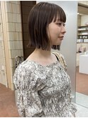 栄ボブ矢場町ボブカットタッセルボブラベンダーベージュカラーre
