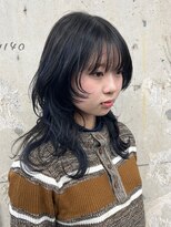 ガルテ(GARTE)&nbsp;ロングウルフカット/韓国風ウルフヘア/顔周りレイヤーカット