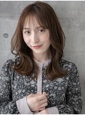 #43/黒髪/ボブルフ/ネビージュ/小顔/ワンレン/髪質改善/仙台