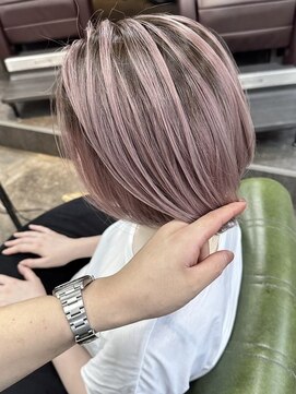 ハーシーバイアポロ 相模大野(HERSHE by apollo) 髪質改善縮毛矯正,レイヤー,縮毛矯正,白髪ぼかしハイライト.白髪