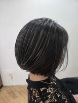 松本平太郎美容室 立川店&nbsp;【立川 　ハイライト　ショートボブ　30代40代50代60代◎】