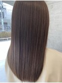 【透明感艶カラー】大人モカベージュ