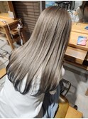 日吉/綱島 ホワイトグレージュミニウルフデジタルパーマ
