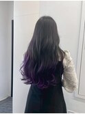 パープルグラデーション