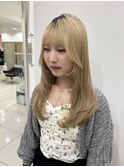 レイヤーカット ハイレイヤーー顔まわりカット