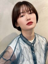 メゾンドムニ 恵比寿(Maison de MUNi)&nbsp;【艶感★韓国前髪】韓国風20代30代大人可愛いカールミニボブ