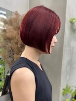 ギークス(GEEKS)&nbsp;【GEEKS渋谷】レッドカラー/秋カラー/ブロンド/ハイトーン/小顔