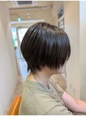 【首元すっきりショートボブ】