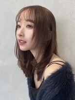 ノイ(noi)&nbsp;髪質改善トリートメントミルクティーベージュカラーくびれヘア