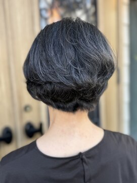 チョコレート(chocolate) 髪質改善大人可愛い20代30代40代50代ショートボブ