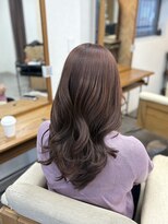 リングバイモアムー(Ring by Moremuu)&nbsp;ブリーチなしカラーワインレッド