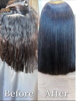 ビーポッシュ ジャスパー店(Be Posh)&nbsp;40代50代◎冬の髪質改善ストレートミディアム