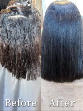 ビーポッシュ ジャスパー店(Be Posh) 40代50代◎冬の髪質改善ストレートミディアム