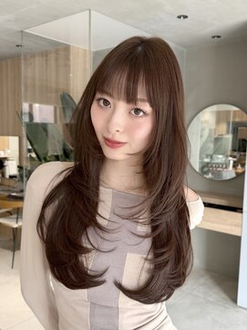 ミンクス 原宿店(MINX) 小顔ヘア髪質改善グレージュブルージュレイヤーカット