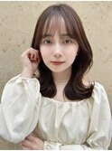 ショコラグレージュ くびれヘア【肥田亜沙美】