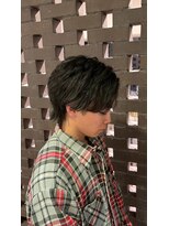 エヌアンドエーコンティ(N&A CONTi) 王道センターパートと質感に味つけるメンズパーマ