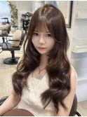 【AYAKI】レイヤーカット ブラウンベージュ 髪質改善