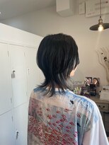 ロッカ(ROCCA) くびれヘアシルバーグレーウルフ