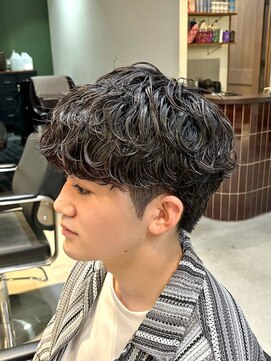 アトラクト バイ ラック 津田沼(Attract by LUCK) シャドウパーマ/津田沼メンズサロン/メンズパーマ