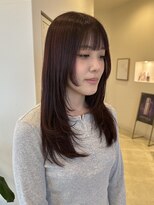 サラ ビューティー サイト 古賀店(SARA Beauty Sight) レイヤー/顔周りレイヤー/暖色/艶髪/10代20代30代