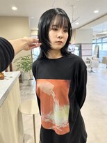 フィーカ(FIKA)&nbsp;顔まわりレイヤースタイル/ミディアム