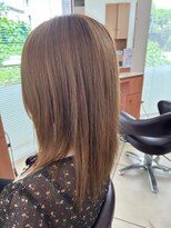サロン ド ジュン 伊勢崎店&nbsp;セミロングのカラースタイル