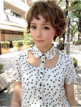 ヘアサロン イリー 西那須野(iLii) くせ毛風マッシュカール×3Dカラー【hairsalon iLii 西那須野】