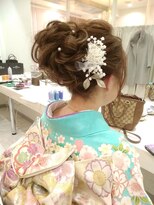 ヘアセットサロン ラシク(LaCQ)&nbsp;振袖×ルーズカールアップ