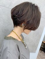 アヴァロン(AVALON) この夏おすすめ☆ひし形ショート×シャンパライトカラー