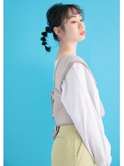 【moca HAIR DESIGN】ヘアアレンジ