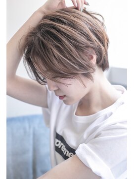 エイト 藤沢店(EIGHT fujisawa) 【EIGHT藤沢】竹内ケンゴ 大人かわいい かきあげ前髪 ショート