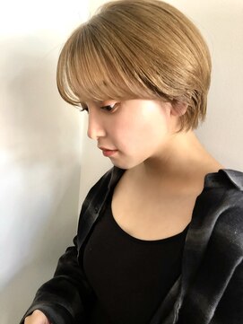 シータ(sheta) 【表参道sheta/中澤美緒】ショコラベージュ　クールショート