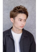 スタジオ 渋谷 原宿(Stujio)&nbsp;爽やかな印象でくせ毛を活かしたツーブロックスタイル