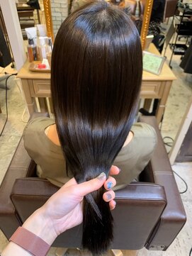 シェノン サントル(CHAINON CENTRE) ショコラベージュ/ボブルフ/カール/ベビーバング【梅田/茶屋町】