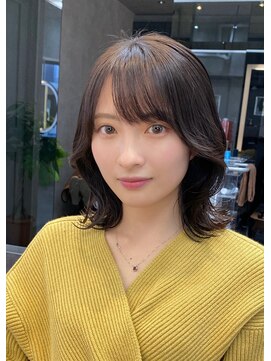 ロンドアヴァントゥス 池袋(Lond aventus) 韓国ボブ、くびれヘア、ミディアムヘア