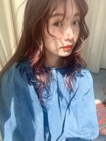 アンドスタイル(&style)&nbsp;【大名店　江藤】ブリーチなし　ピンクブラウン